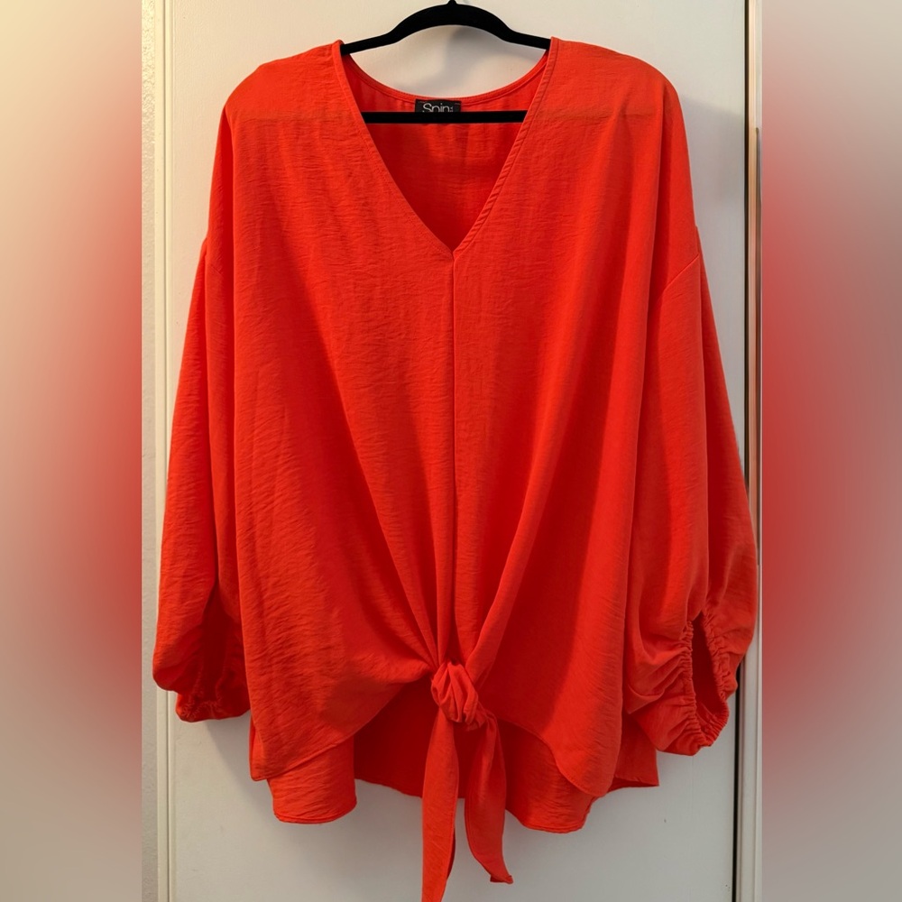 Vibrant OSU Orange Women's Top 3XL